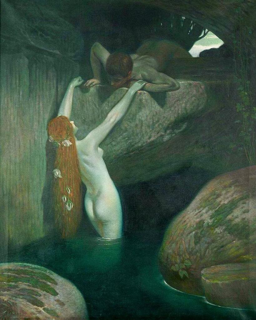 shades of green in paintings