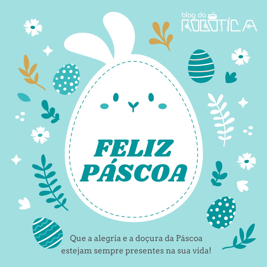 BlogDaRobotica's tweet image. 🐰 Feliz Páscoa pessoal!!!🐰 Muita saúde para todos vocês! 😀
#blogdarobotica #casadarobotica #felizpascoa #pascoa #familia #domingo #ressurreição #vida #esperança #fé #união