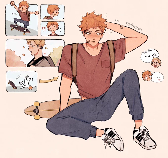 [HQ!!] University AU: hopeless moron edition ?
#haikyuu #omigiri #atsuhina 