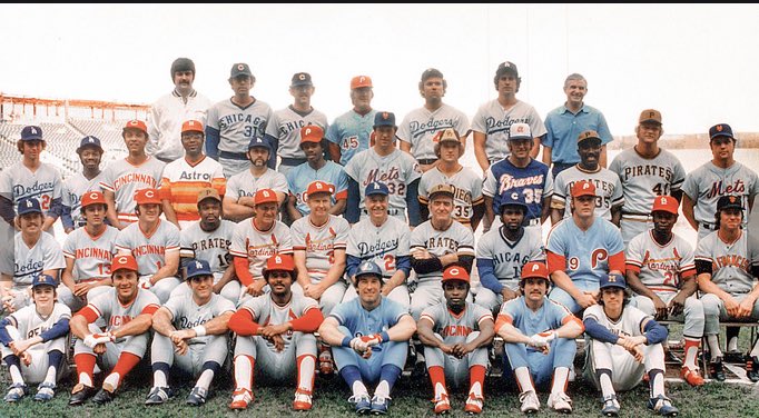 1975 National League all star team.
