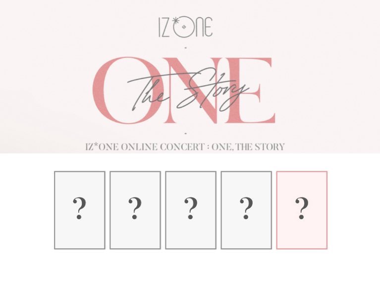 IZ*ONE One The Story ランダムトレカ ウォニョン ④ IZ*ONE The Story