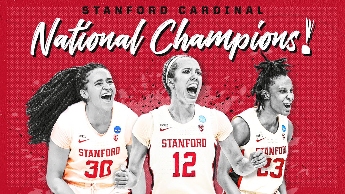 .<a href="/StanfordWBB/">Stanford WBB 🌲🏀</a> wins the national championship for the first time since 1992! 🌲