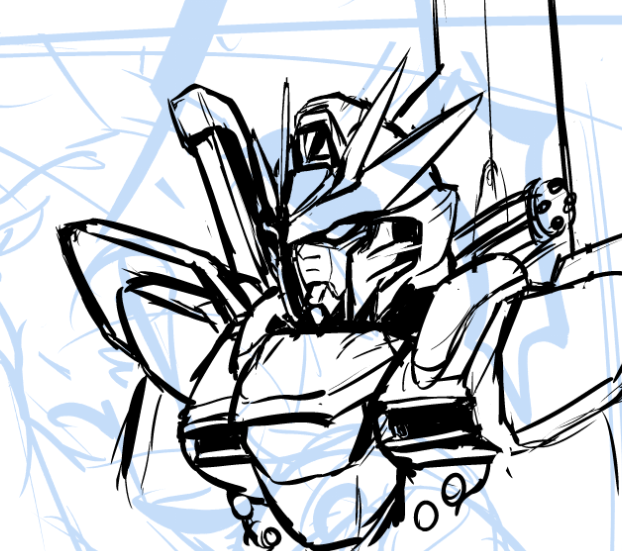 ガンダムX25周年という話題が流れてきたので原稿に落書きしてた
当時おさらばでございますしてから早起きするの辛かったなぁ 