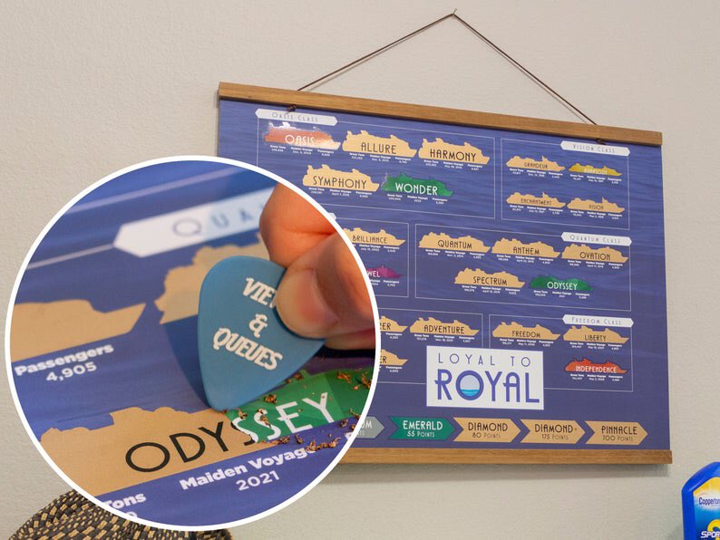 derekburgan's tweet image. One thing I love about sailing  with Royal Caribbean is the wide variety of ships. Theme park map was so good now I’m ordering this one which uses the RCL fleet and you scratch off which ships you have been on. 

etsy.com/listing/984490…