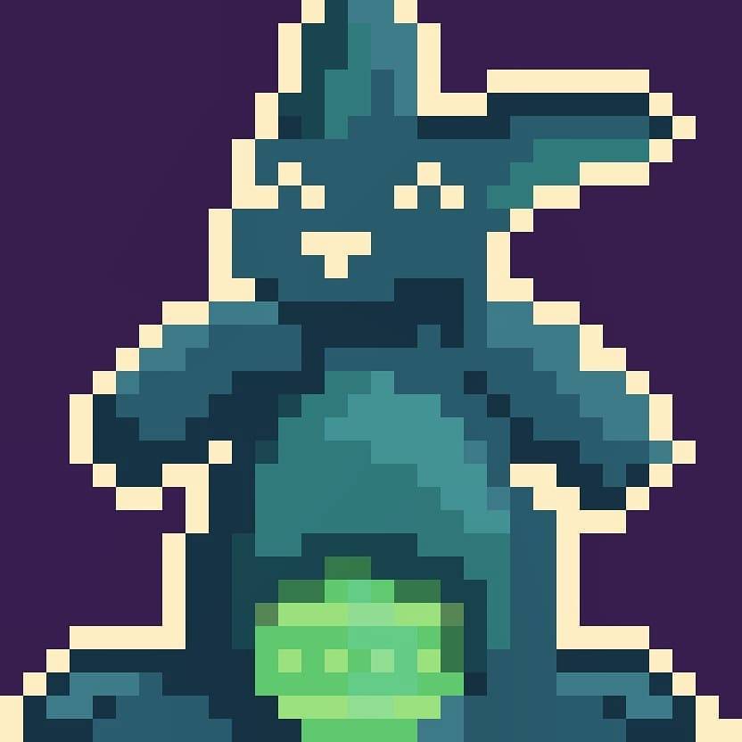 ThePhelo's tweet photo. #pascua #bunny  #easter #eastereggs #easterbunny #pixelart #pixel #pixelartist https://t.co/6Dng1Bpcr4