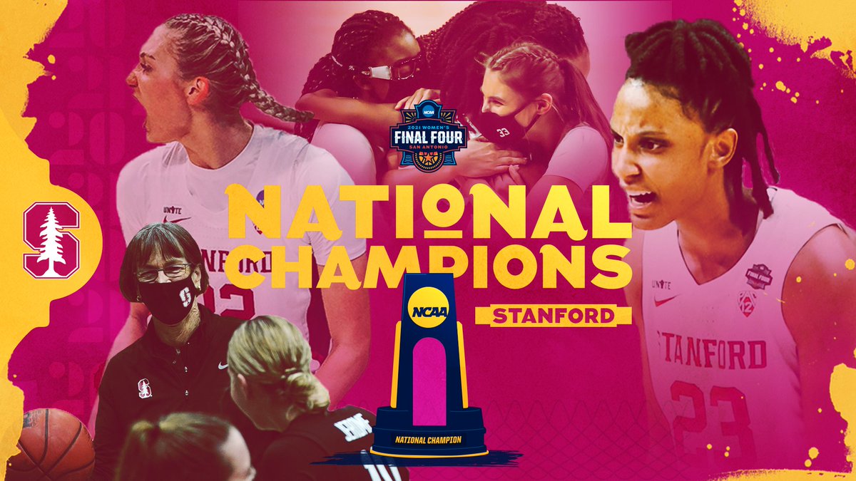 THE STANFORD CARDINAL

NATIONAL CHAMPIONS!

#NationalChampionship x <a href="/StanfordWBB/">Stanford WBB 🌲🏀</a>
