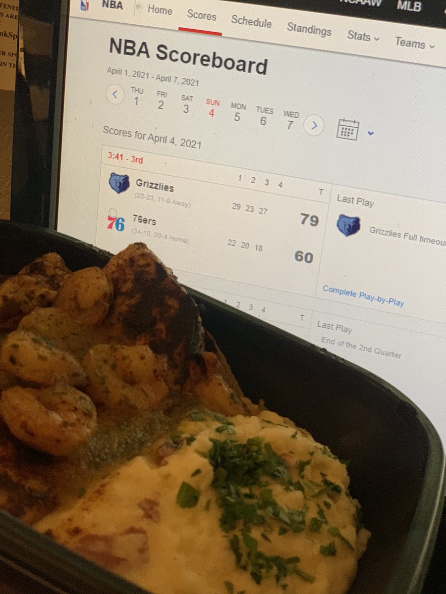 BagTalk_cHoCo's tweet photo. Can memphis cover another 2H ? Lets seeeeeeeeeeeee
#canjun seasoned chicken and blackened shrimp in buttery garlic https://t.co/gEieBR3POG