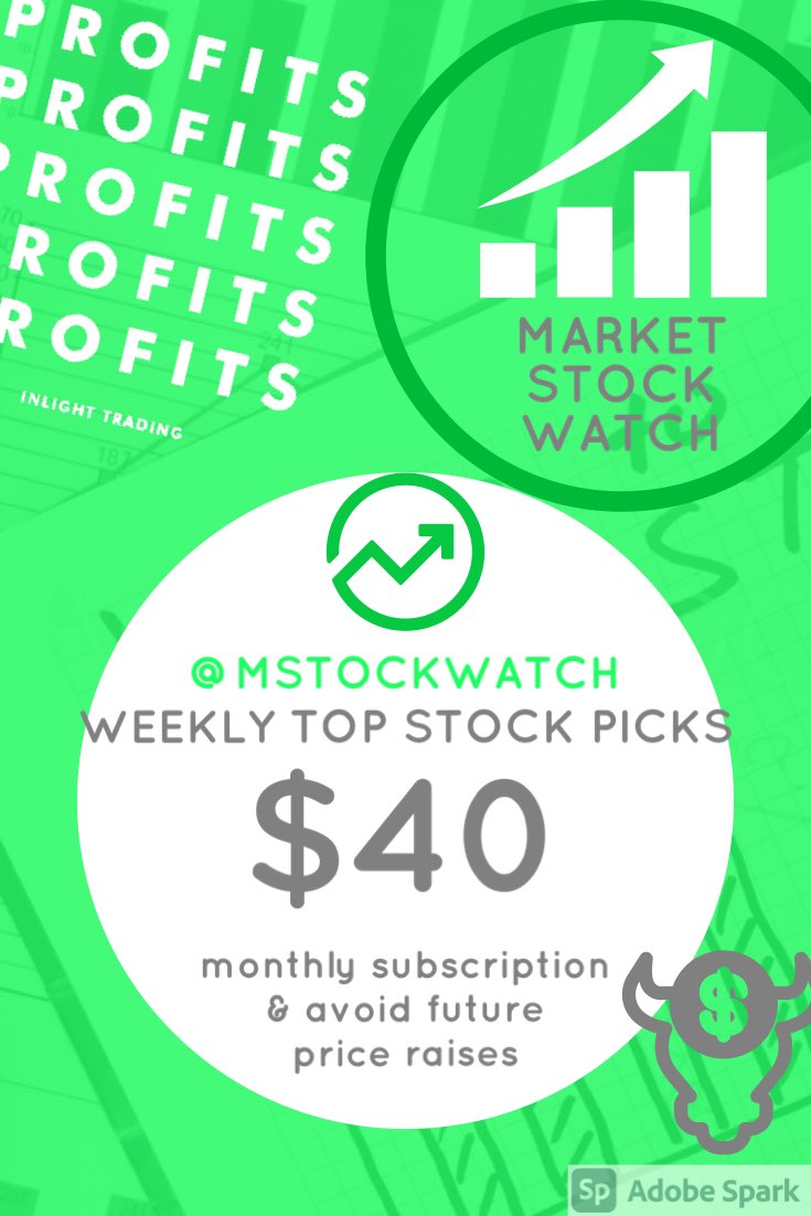 MStockWatch's tweet photo. DM us &amp; sign up tonight before 12 est. and receive our Top Stock Picks for the month of April! ✅

#investing #invest #Finance #StockMarket #RobinHood #webull #bull #StocksToWatch #stocks #StocksToBuy https://t.co/Feflwrv0bv
