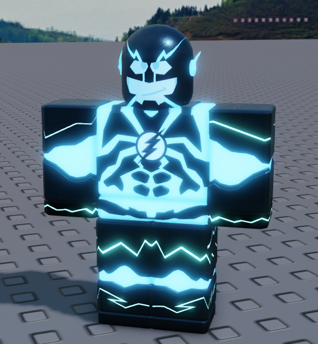 Project Speedforce On Twitter To Celebrate 100k Visits We Ve Added A Bunch Of New Suits To The Game Including Future Flash A New Savitar Model New 52 Flash A Custom Unbound Superman - flash suit roblox