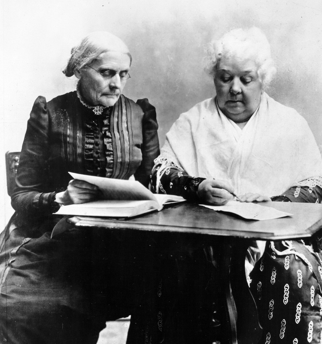 Not every word of the American constitution is inspired, says #PresidentOaks, but he adds that the #13thAmendment &amp; the #19thAmendment were. The inspired women behind the 19th were Elizabeth Cady Stanton &amp; Susan B Anthony. #GeneralConference #LDSconf