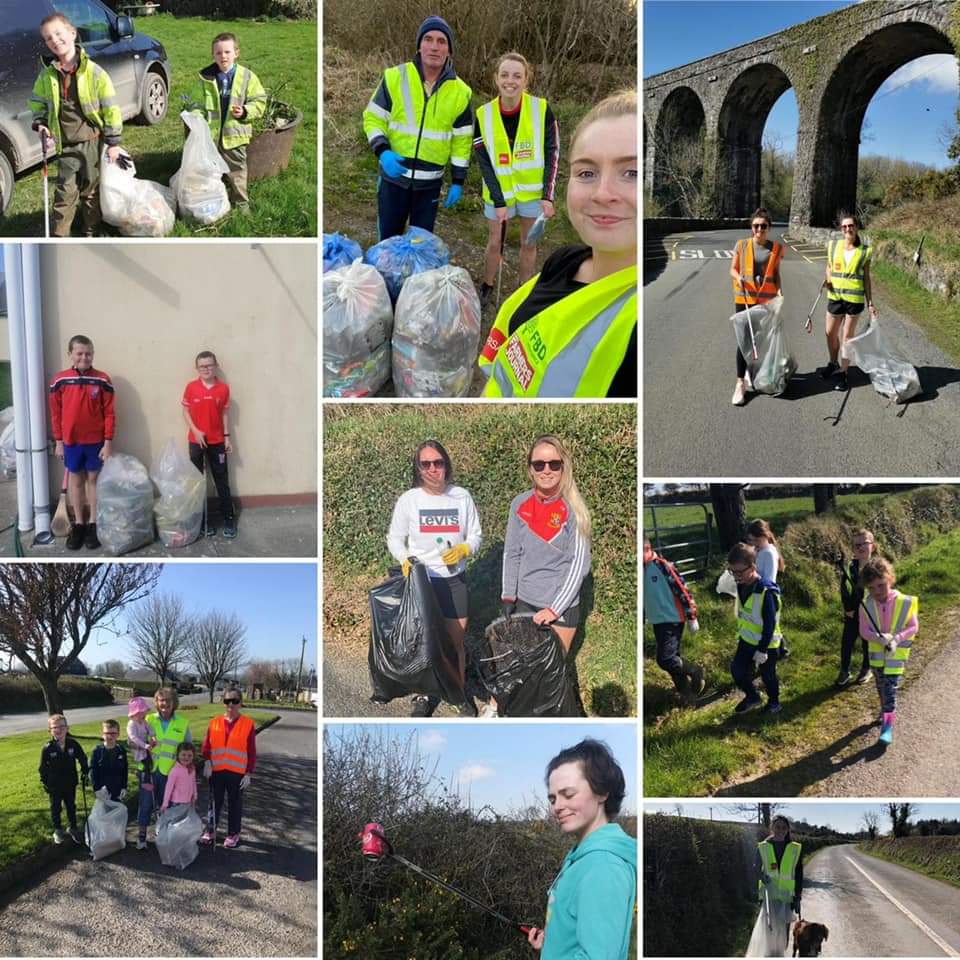 StradballyGAAWD's tweet photo. Well done to all who have been out and about doing their bit for community, the tidy up continues tomorrow and feel free to get involved. 

Also it’s not too late to donate to the Tidy towns by clicking on the following link  
https://t.co/90ZORST5j3 https://t.co/xq6DwJBiUv