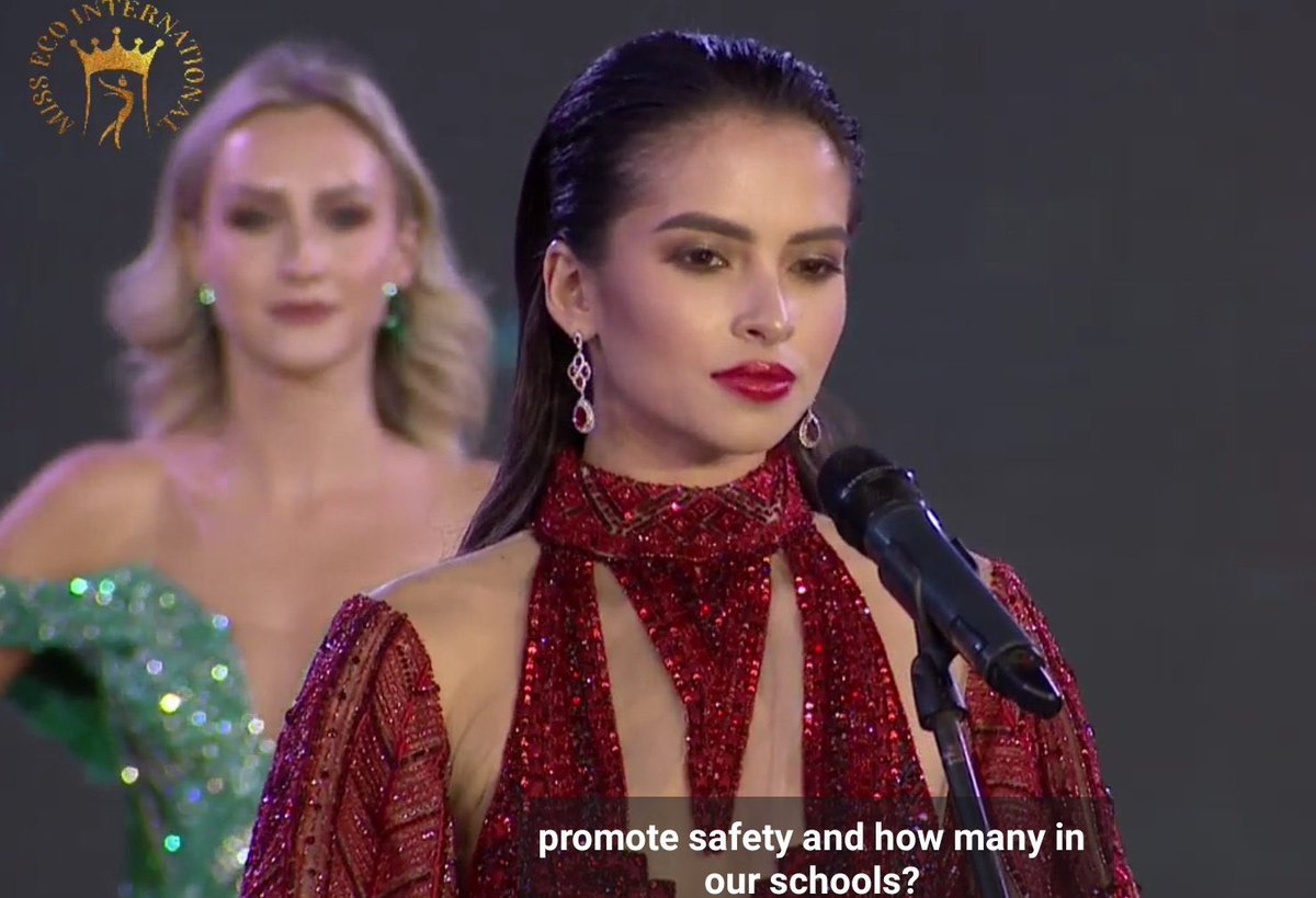 Loved Kelley's answer, just give her the crown already 
#missecointernational2021