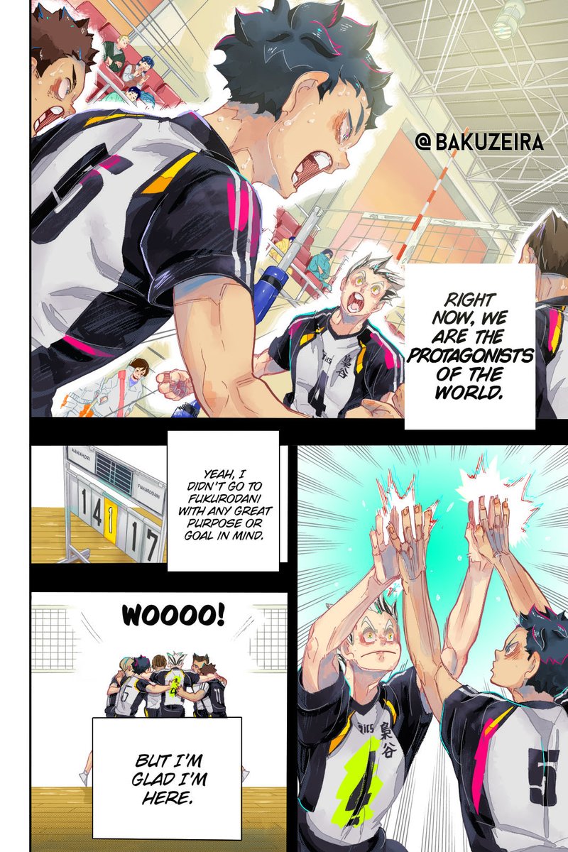 #bokuaka the protagonists of the world 