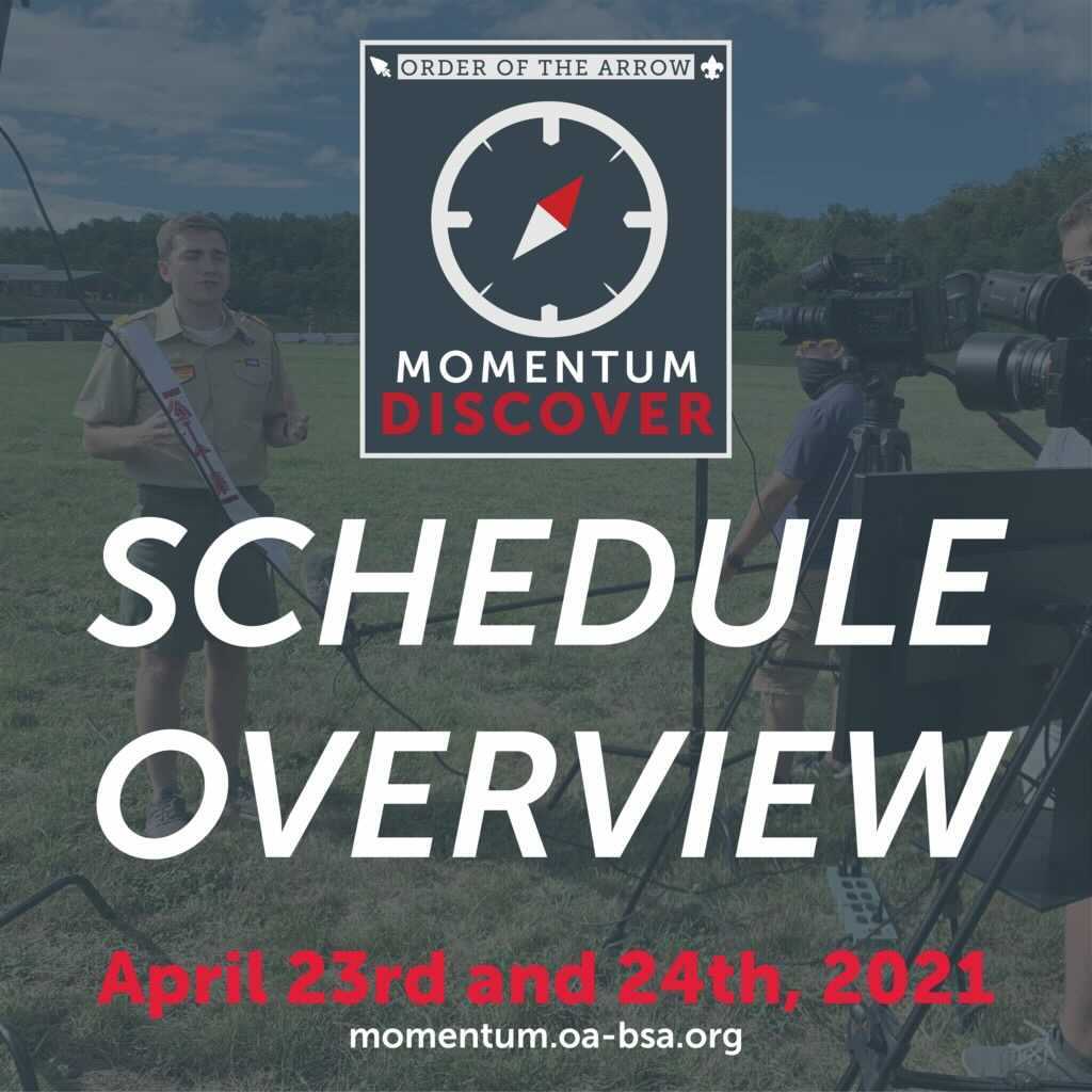 We are three weeks away from the start of Momentum: Discover! Sign up as a premium delegate today at momentum.oa-bsa.org  to fully experience everything Momentum has to offer! Tune into all the action starting @ 9 PM ET on Friday 4/23! See schedule 👇#OADiscover (1/3)