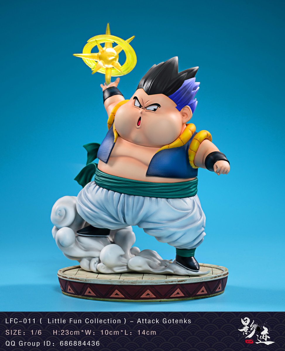 MundoKame's tweet photo. 🤪 ¡Para los más juguetones! 🤪
DMS Studio - Attack Fat Gotenks
- 102 €
- Dos opciones de compra
- Escala 1/6
- Medidas: 14 × 10 × 23 cm de alto
- Septiembre de 2021
- PO abierto!
#DMSStudio #DragonBall #DragonBallZ #FatGotenks #Gotenks #GotenksSSJ https://t.co/JywvbDNWC5