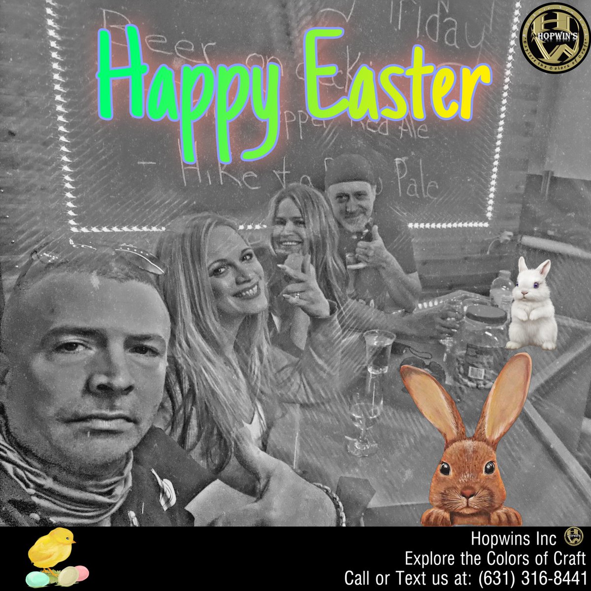 HopwinS's tweet photo. Happy Easter to everyone out there. Enjoy family, good food ,and great beer!

 #Easter 
 #HappyEaster https://t.co/sIW7f2GIBc