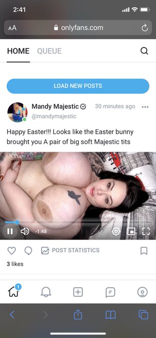 https://t.co/zuRzRJXc3G  happy Easter go check on my only fans just uploaded this titty play video !<a href="/tag/tittytuesday"class="tags"><span>#tittytuesday</span></a><a href="/tag/tastytuesday"class="tags"><span>#tastytuesday</span></a>