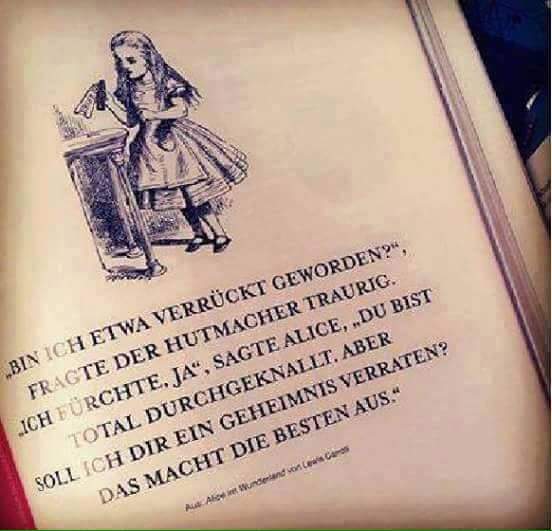 isinWonderland's tweet photo. Alices Wort zum Sonntag. https://t.co/mXnzfGYt0S