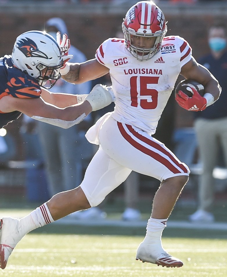 1stDown_Scout's tweet photo. #Louisiana SR/RB
#ElijahMitchell

STRENGTHS
Poss's #EzekielElliott Running Style...Minus Weight &amp; Strength..
Underrated Pass Catcher

WEAKNESSES
Improve Additional Yards After Contact

DRAFT VALUE
3rdRD (Mid)
[Note: Likely Be Late Day Selection]

#1stDownScouting2021NFLDraft🏈 https://t.co/EDHN1cjfFG