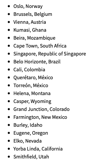 ldsconf's tweet photo. 20 new temples announced by #PresNelson in #GeneralConference — the most temple locaitons ever announced at one time. https://t.co/2LCCGUV3IA