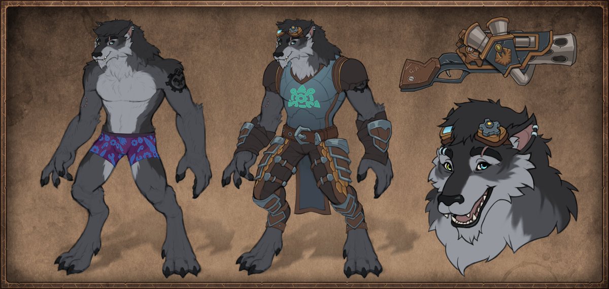 Thank you to @Epistafy1 for making this awesome ref sheet of my Worgen Engi...
