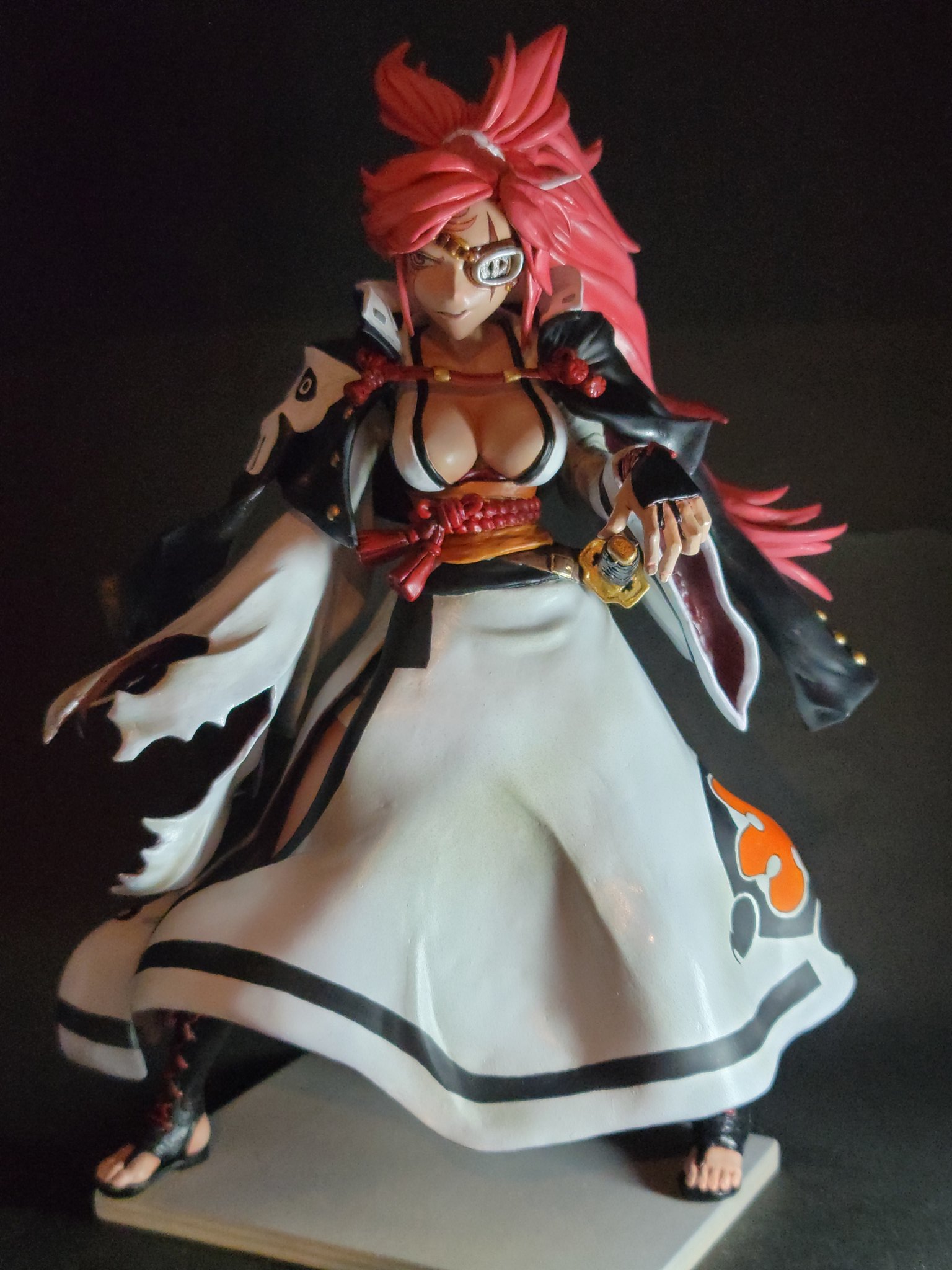 Jugglykeitaぢゃぐりぃけいた 梅喧できました エアブラシも使って良くなったと思います 造形５ヶ月の初心者でも頑張ればいいものが造れる 製作過程は今日youtubeに上げますのでよろしくお願いします フォロワーさん増えるといいな 梅喧 Ggxrd フル