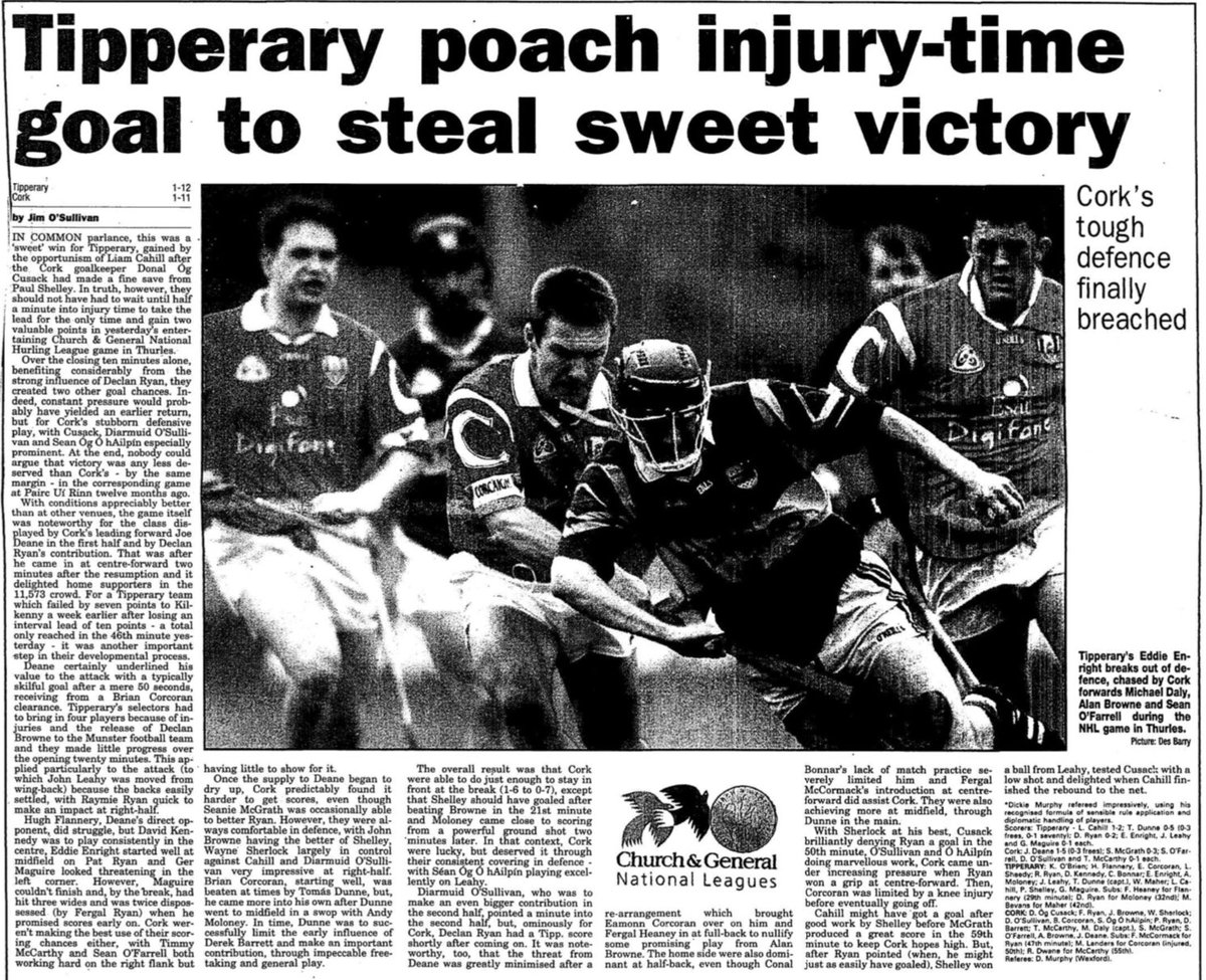 Cork Hurling History on Twitter "The top scorer for the Rebels was the