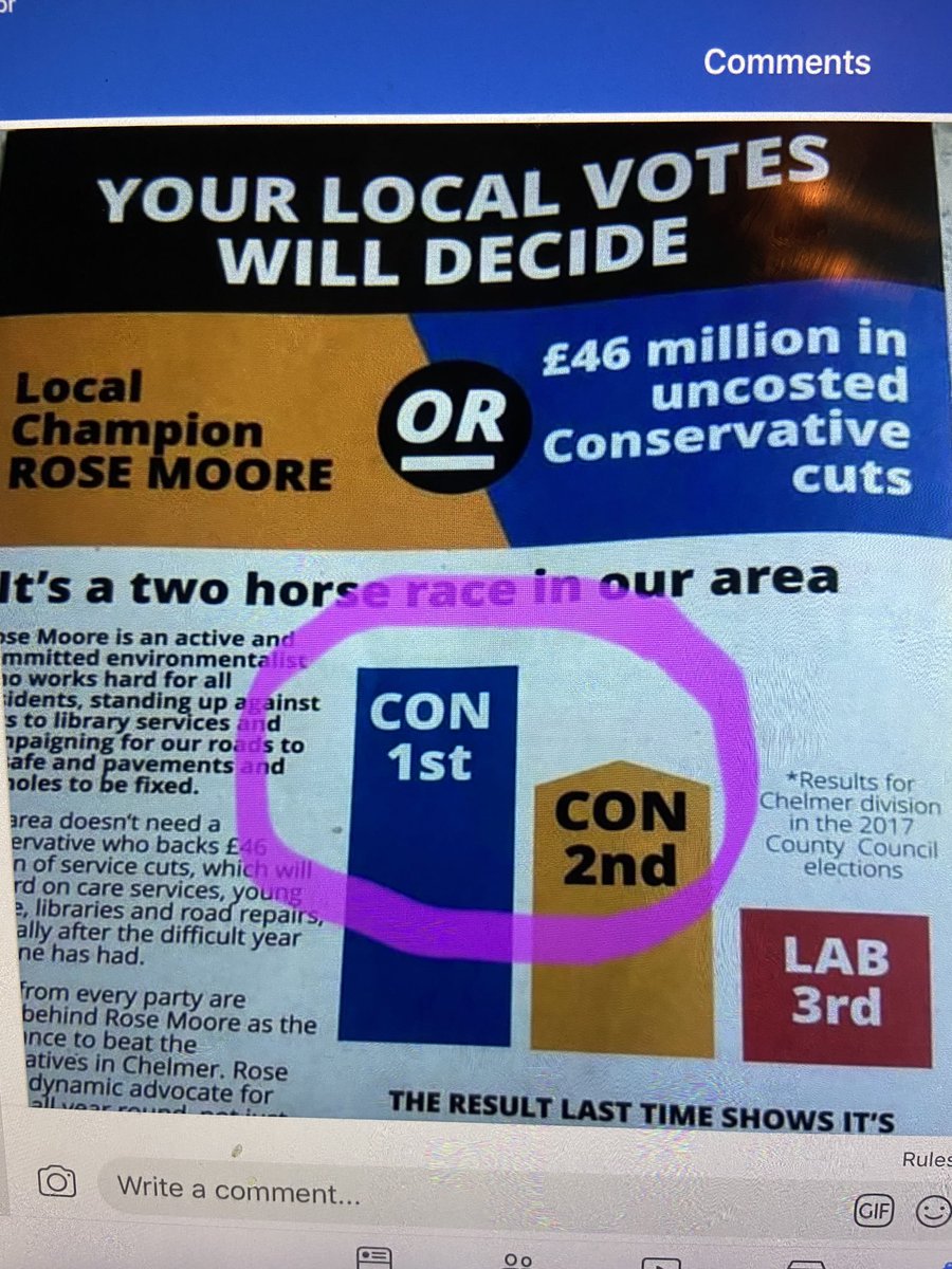 ⁦<a href="/sj_robinson/">Stephen Robinson - greener, fairer Chelmsford</a>⁩ ⁦<a href="/mariecgoldman/">Marie Goldman MP 🔶</a>⁩ you lot are an absolute joke! #clowns