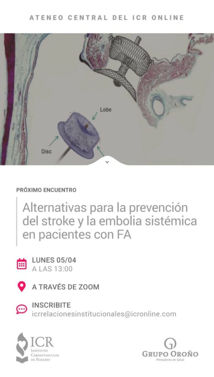 Ateneo Central ICR - Zoom ID: 94519679922
Contraseña: icr 🗓️Lunes 5 de Abril ⏰13:00 Hs