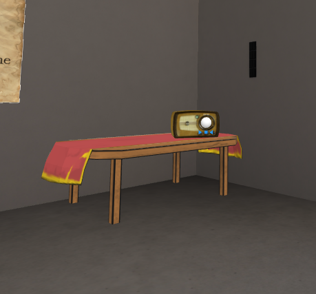 JamieBillingham's tweet image. Added an audio element today. I added it first on SoundCloud and then added as a link, which worked but was not as elegantly as I had hoped for. Ended up adding at as a audio object right in the Frame. framevr.io/escaperoomdemo #FrameVR