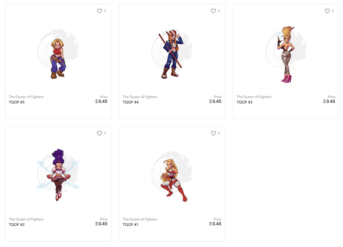 The Queen Of Fighters NFT tweet media