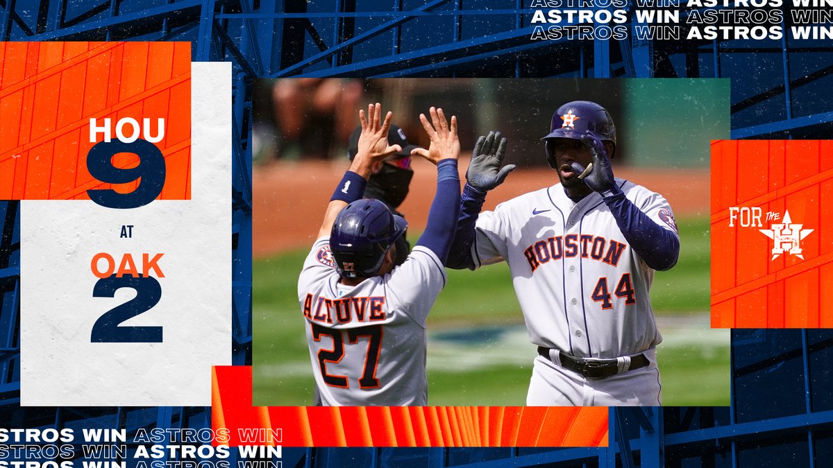 astros's tweet photo. sWWWWeep 🧹🧹🧹🧹

#ForTheH https://t.co/EkF8UnyLJW