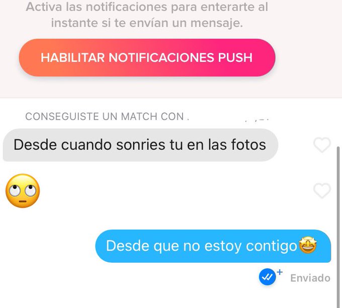 Hice match con mi ex en Tinder y esto fue lo que pasó JAJAJA https://t.co/1Cl2zjI2hm