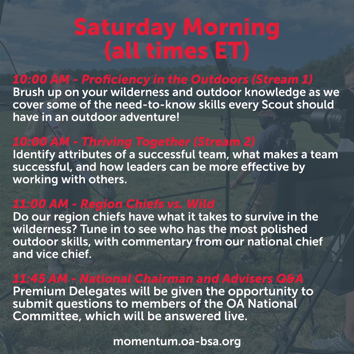 Order of the Arrow, Scouting America tweet media