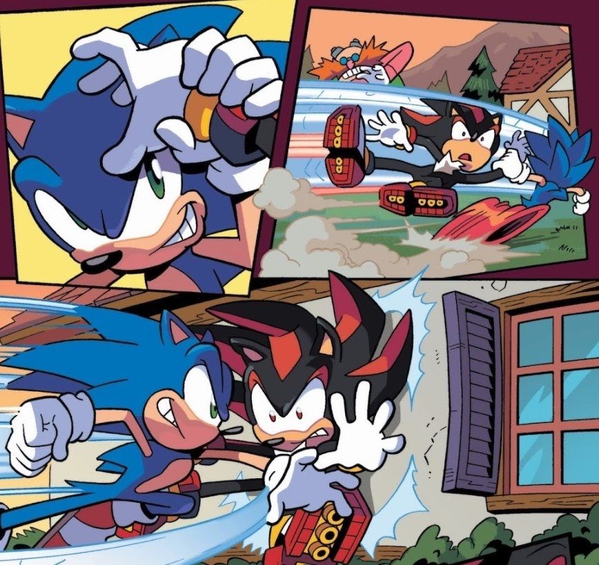 Why do people think Shadow is weaker than Sonic? : r/SonicTheHedgehog