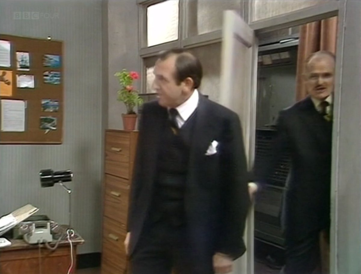APaulDunn's tweet photo. The studio wall #ReginaldPerrin https://t.co/WKXwUt5tfN