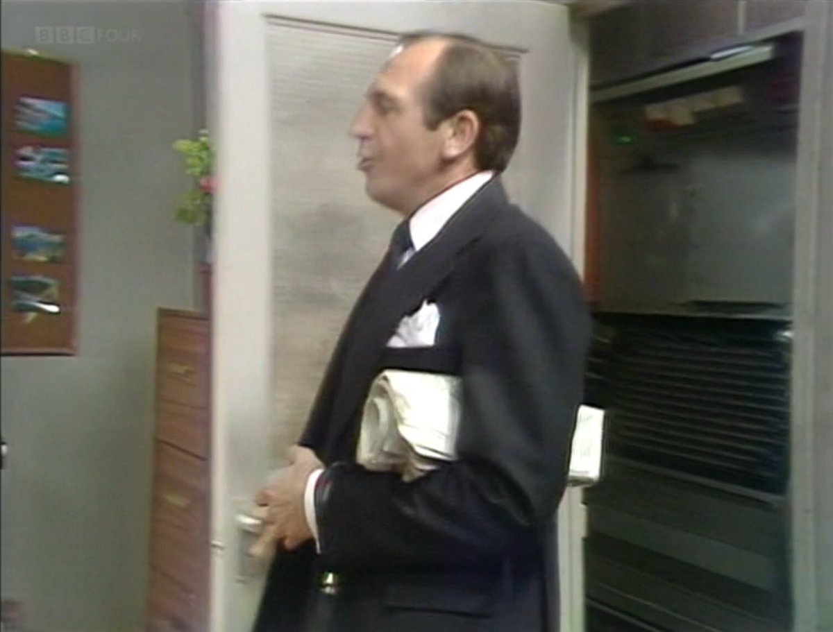 APaulDunn's tweet photo. The studio wall #ReginaldPerrin https://t.co/WKXwUt5tfN