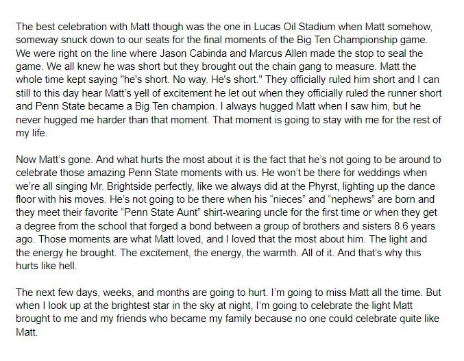 StuffSomersSays's tweet image. I'll miss you forever, @TrabsMatt.
Heaven has perfect shorts weather.
