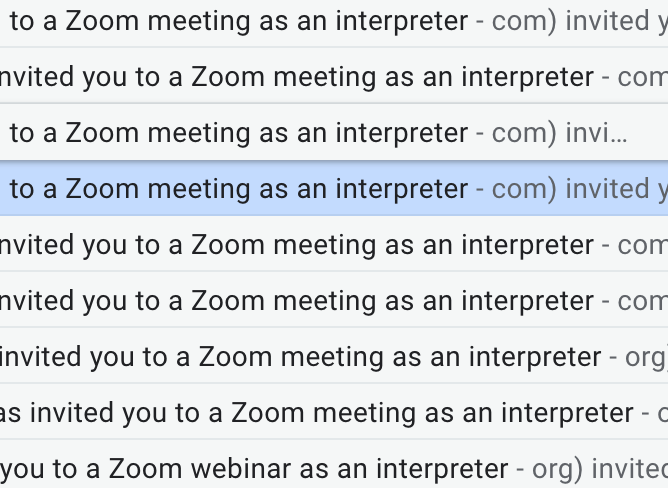 minibego's tweet photo. My new (inTERPreting) life. Honestly, I'm happy I'm still alive and able to contribute like this. #zoom #interpreting #remoteinterpreting #remotesimultaneousinterpreting #videoremoteinterpreting #1int #distanceinterpreting #simultaneousinterpreting #bilateralinterpreting #r1nt https://t.co/4vnT2SdS7A