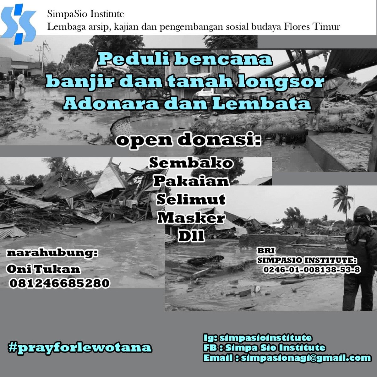 windyariestanty's tweet photo. ntt lagu butuh dukungan kita. 

donasi bisa disalurkan melalui kawan-kawan ini. membantu menyebarkan juga adalah bentuk dukungan agar makin banyak yang tahu dan mau terlibat.

terima kasih, ya. https://t.co/kezI8yKL1h