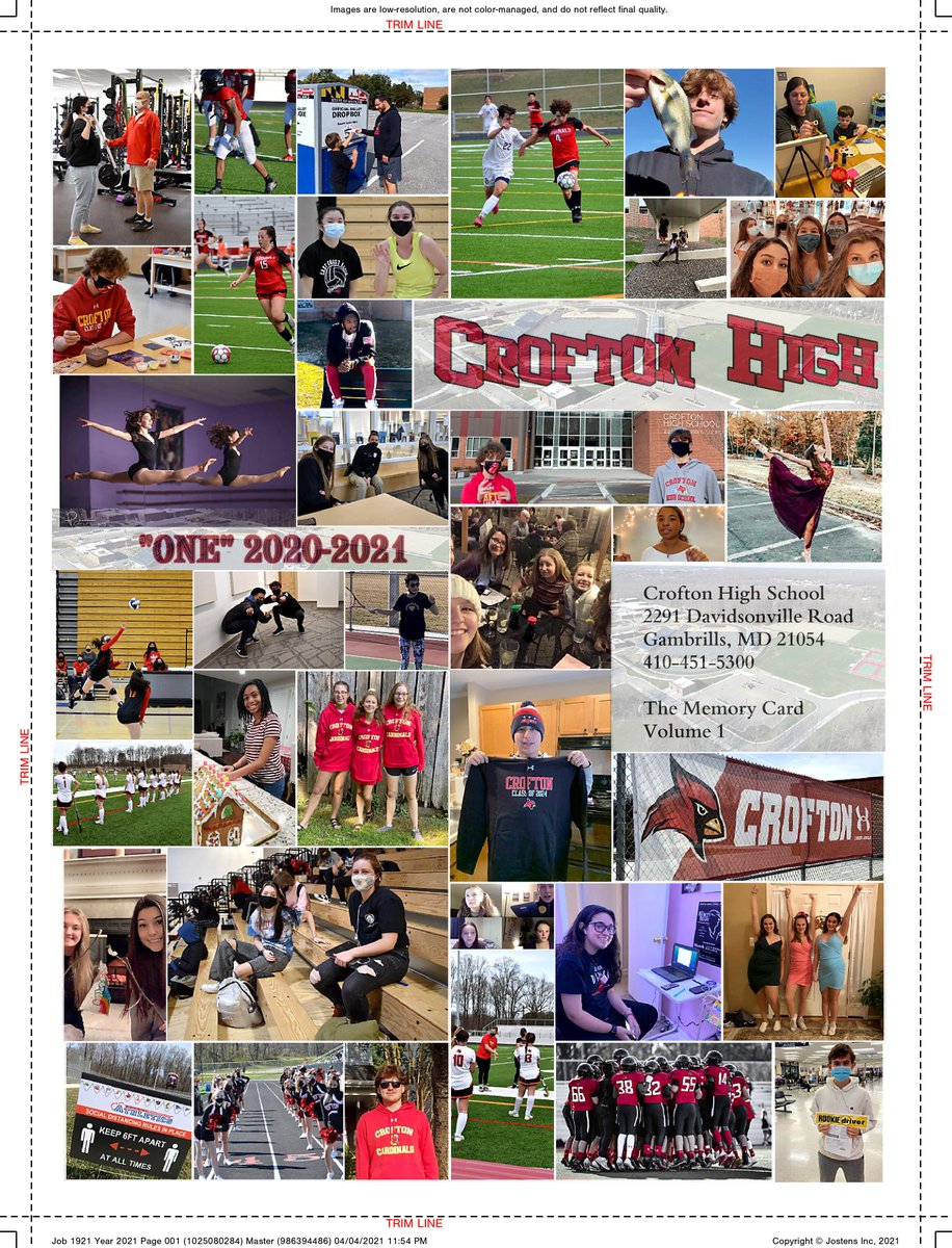 Crofton HS Yearbook: The Memory Card tweet media