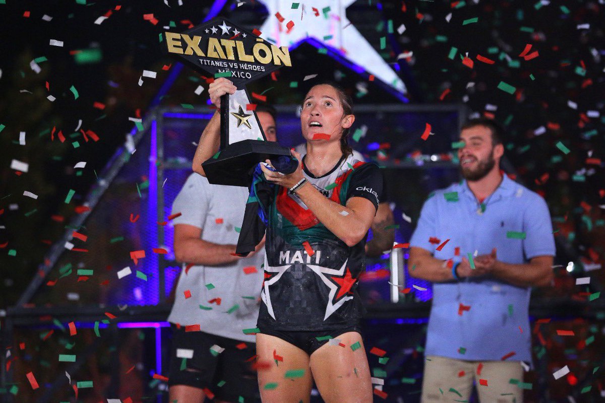 ExatlonMx's tweet photo. ¡GOLDEN CHAMPION lo consigue! 🏆✨ El triunfo final es de @matialvarezs. 🔴

#ExatlónGranFinal https://t.co/hodU8a3Hz2