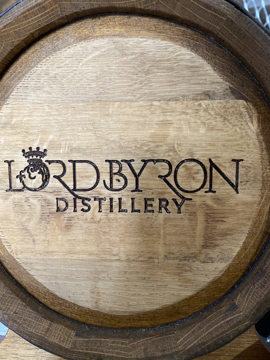 chelleskee85's tweet photo. Lord Byron Distillery https://t.co/5ZNQKUk4SA