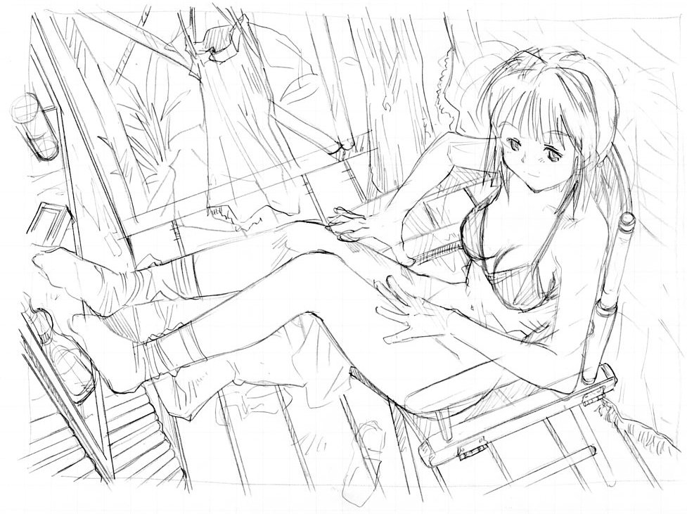 本日の過去絵。 