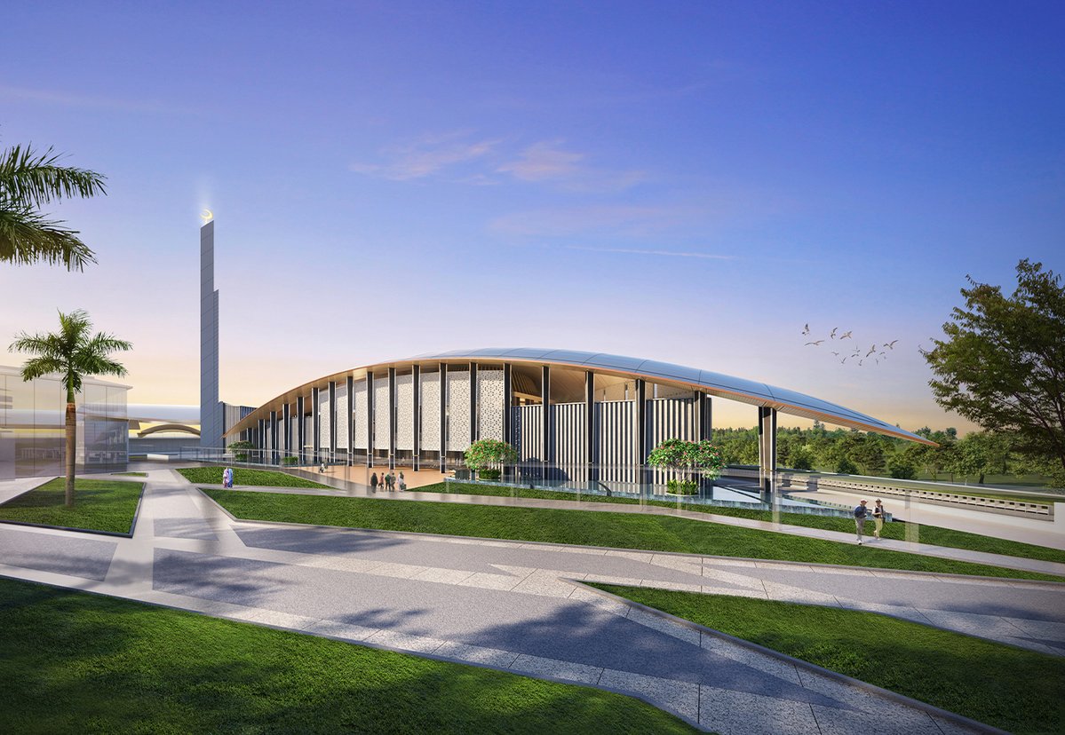 merdeka_118's tweet photo. #Merdeka118 will have its own 3,000 capacity mosque for the community. Masjid Merdeka will be another focal point and a new addition to the world-class amenities in Merdeka 118. 

#aplaceofcelebration #lifeatmerdeka118 #kl #malaysia #masjidmerdeka #celebratecommunity #mosque https://t.co/V2nGmGEwCo