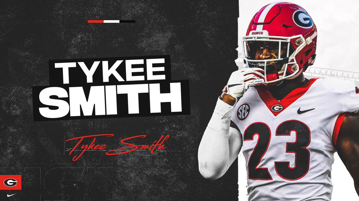 Welcome the newest member of the Dawg family <a href="/TykSmith/">Tykee Smith</a> 

#ATD #GoDawgs