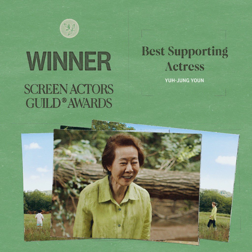Minari On Twitter History In The Making Congratulations To The Incomparable Yuh Jung Youn Now A Sagaward Winner For Her Unforgettable Performance In Minari Https T Co Kc45huwjm8