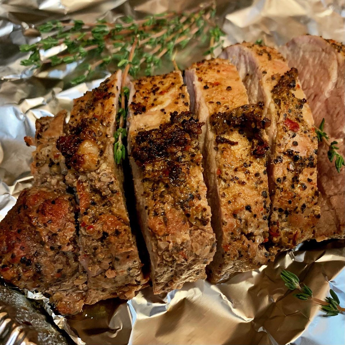 woodfired's tweet image. Charcoal roasted pork tenderloin and balsamic marinated corn and cranberry salad for one of the nicest gals on the planet and her beau.
.
#805eats #702eats #nomadchef