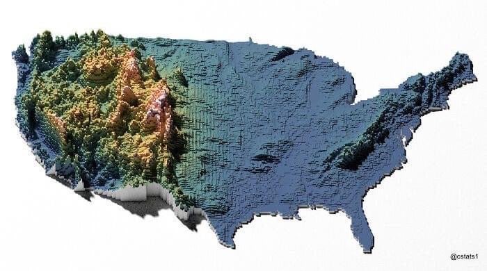 JeezMrGarnett's tweet photo. Dat west coast orogeny. 🤯 #platetechtonics #convergence https://t.co/RsoC2gPmch