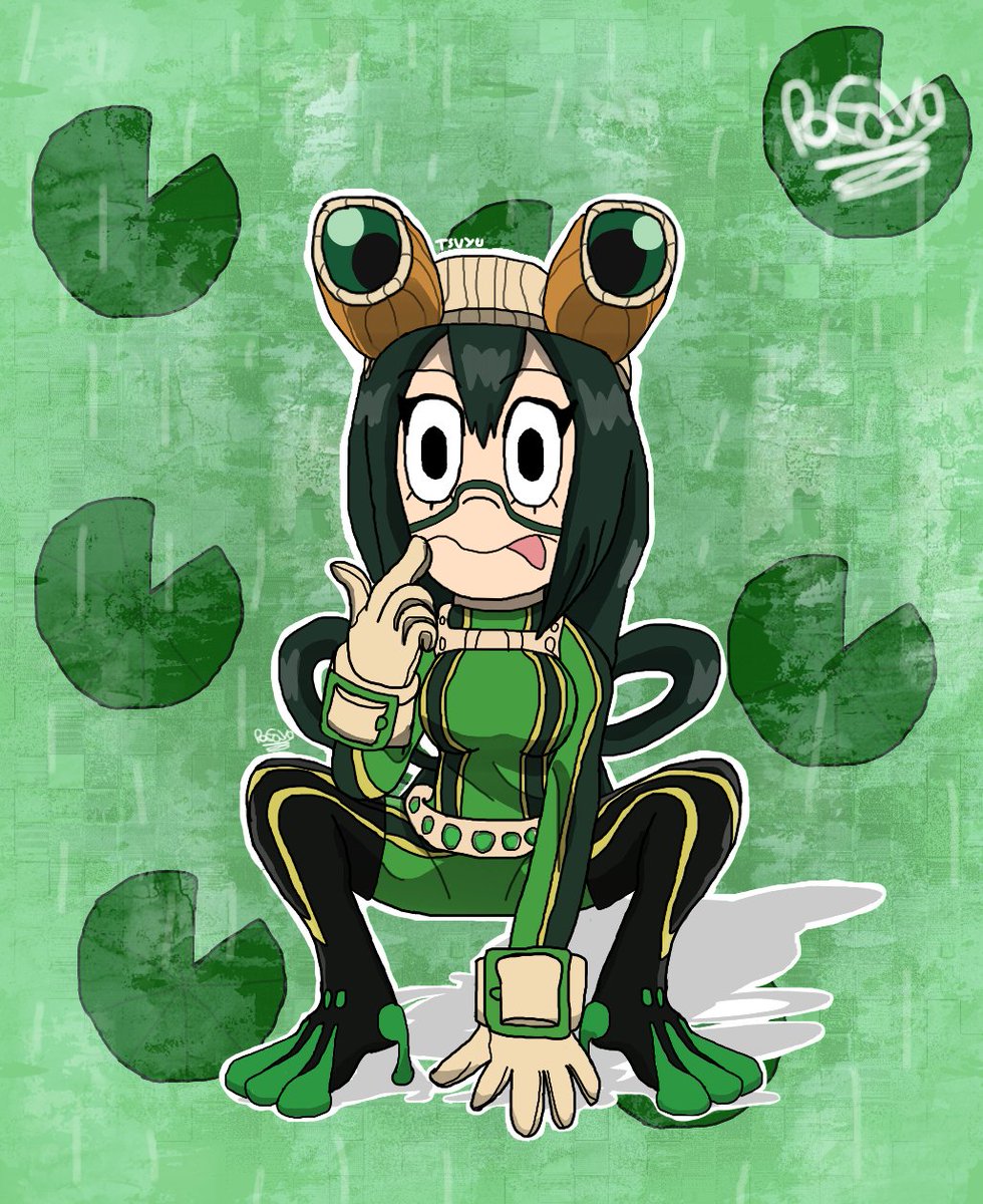 RafaVideoGrafic's tweet photo. "Geru Geru".
Tsuyu Asui (Froppy)

#tsuyu #tsuyuasui #froopy #myheroacademia #bokunoheroacademia #tsuyuasuifanart #BNHA #fanart #TsuyuAsui https://t.co/WCTRFgOBgf
